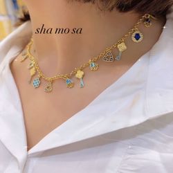 Necklace Plated Gold 