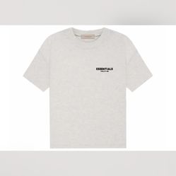 Essentials light oatmeal shirt 