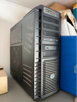 Full Tower Cooler Master Case w/ Components