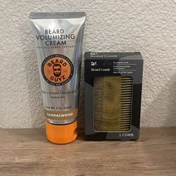 Beard Guyz Beard Volumizing Cream & Beard Comb