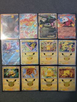 30th celebrations Pokemon cards