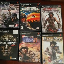 Playstation 2 Games 8 games (used)