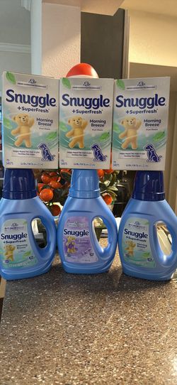 Snuggle fabric conditioner and dryer sheets $3 each