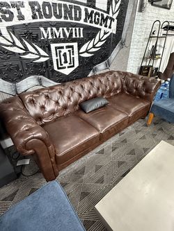Leather Couch