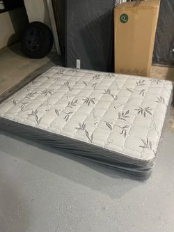 Queen size pillow top mattress bamboo