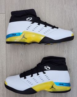 Air Jordan 17 Retro SP 2024 Low All Star "Lightning" FJ0395-100 Men's Size 10 B Grades