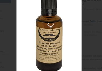 Beard Oil, 1.7 Oz, Dropper Bottle, Deep Conditioner, Protection From The Elements