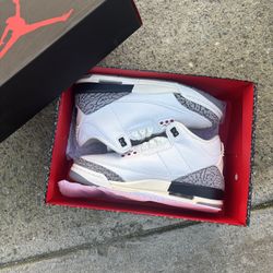 Jordan 3 White Cement