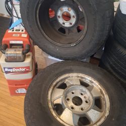 265/70R16  Set Of 4 Rims N Tires