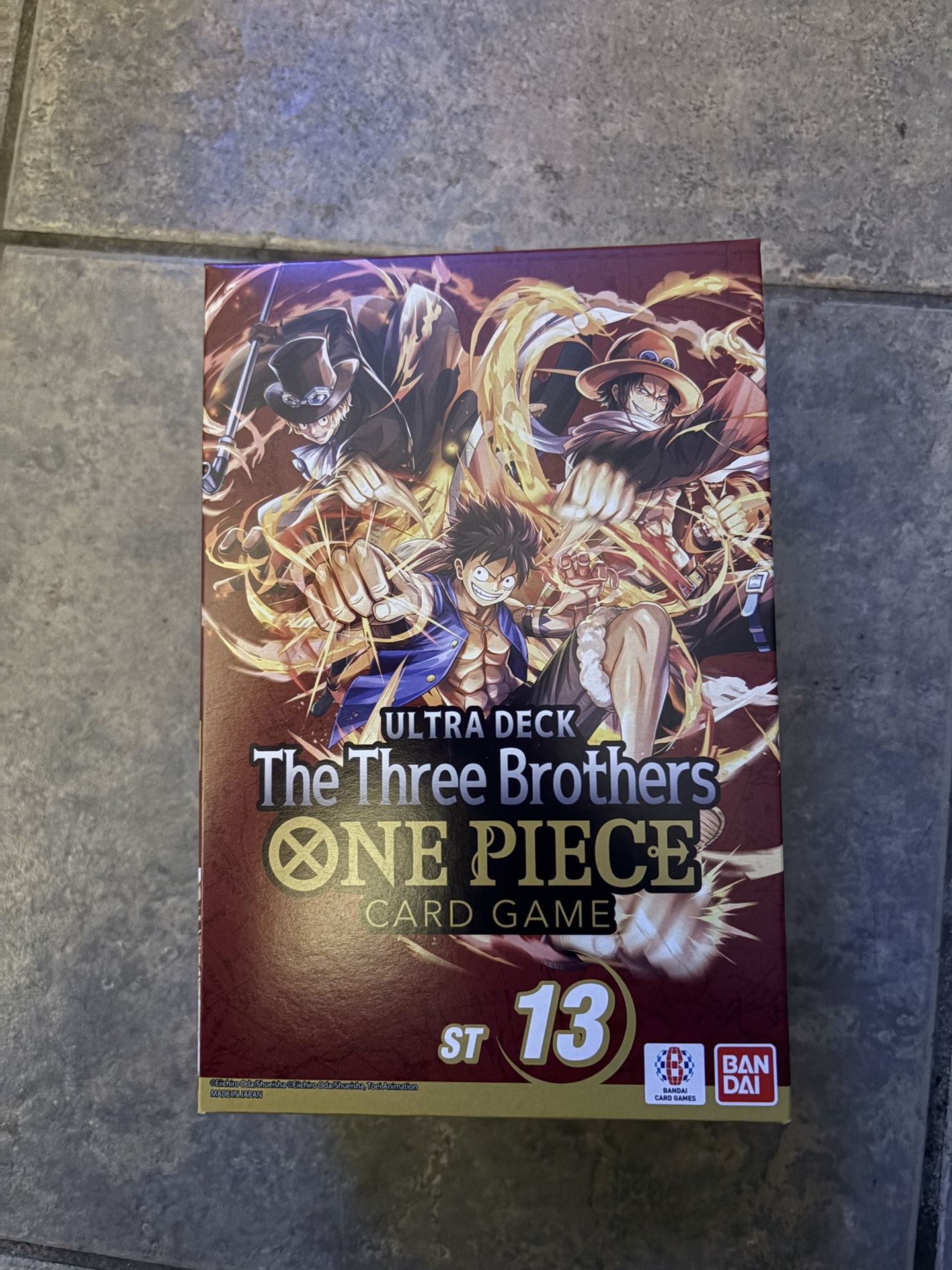 One Piece TCG English The Three Brothers Ultra Starter Deck ST-13