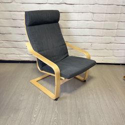 Grey Ikea Poang Style Chair