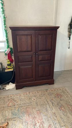 Cabinet With Power Strip