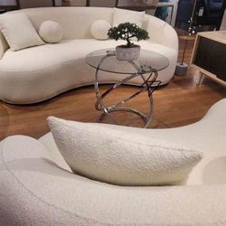 Isabella Ivory 2-Piece Faux Sheepskin Upholstered Sofa Set Natural
Coaster$10 Down Payment And Financing Available