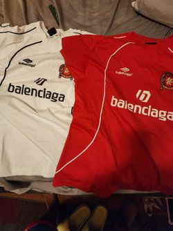 Balenciaga Soccer Jersey  White