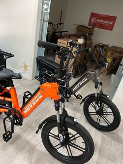 Brand New in Box HOVSCO HovCart Family E-Bike 20" Fat Tire Cargo E-Bike