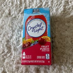 Crystal Light Fruit Punch Drink Mix( Pack Of 1) New