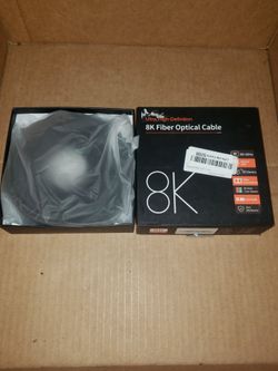 8K Fiber Optical HDMI Cable 50ft