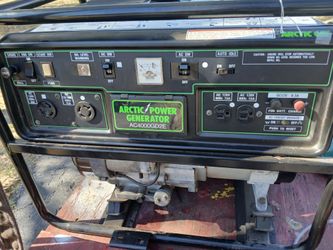 4400 w generator push button start