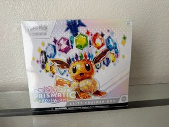 Pokémon Scarlet & Violet Prismatic Evolutions Elite Trainer Box