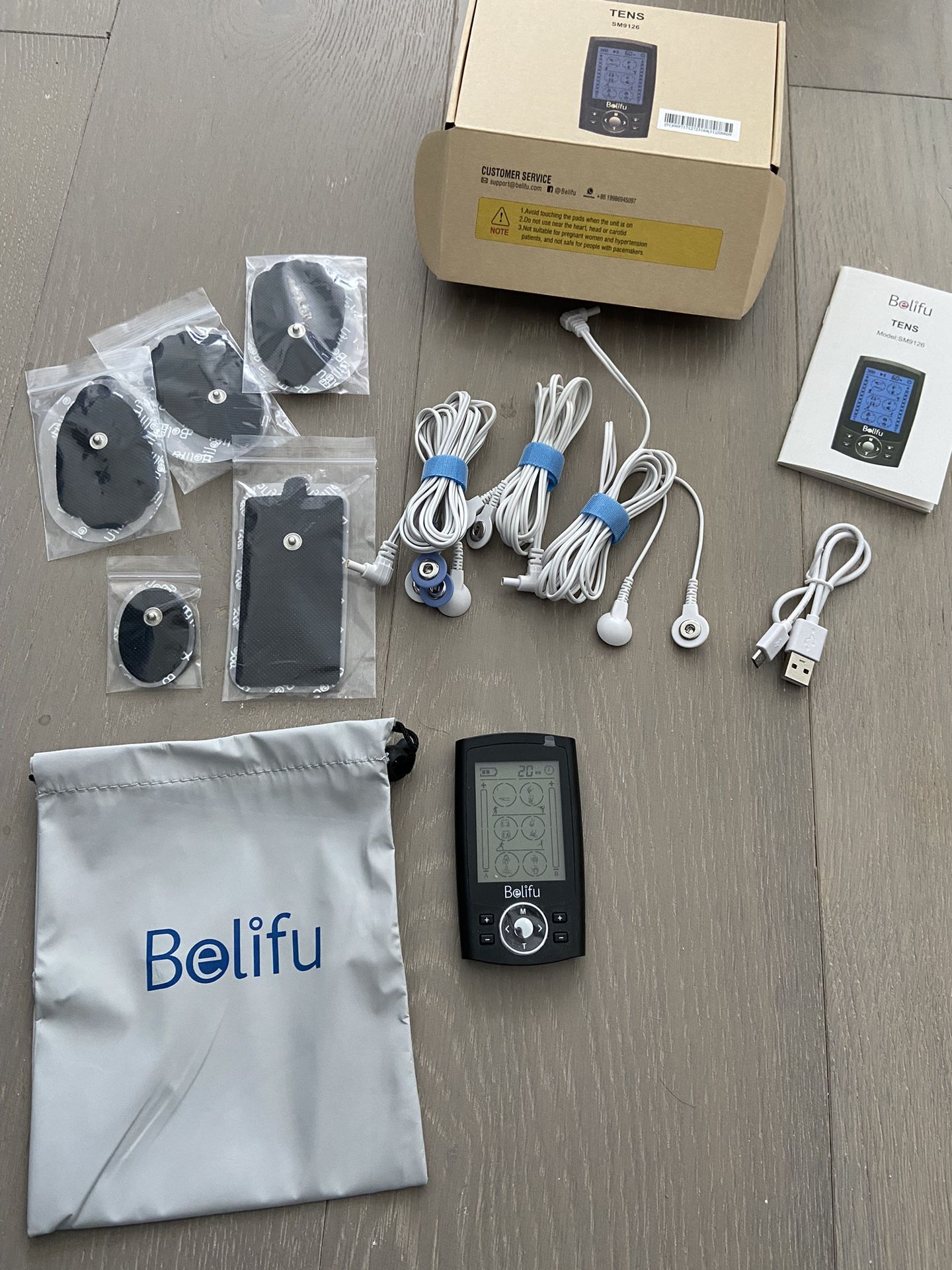 Belifu Dual Channel TENS EMS Unit for Sale in New York, NY - OfferUp