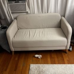 Small Couch, Tan Two People