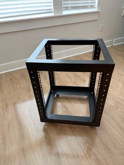 Open Frame Server Rack with Casters