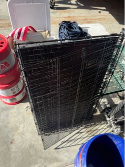 Large dog kennel