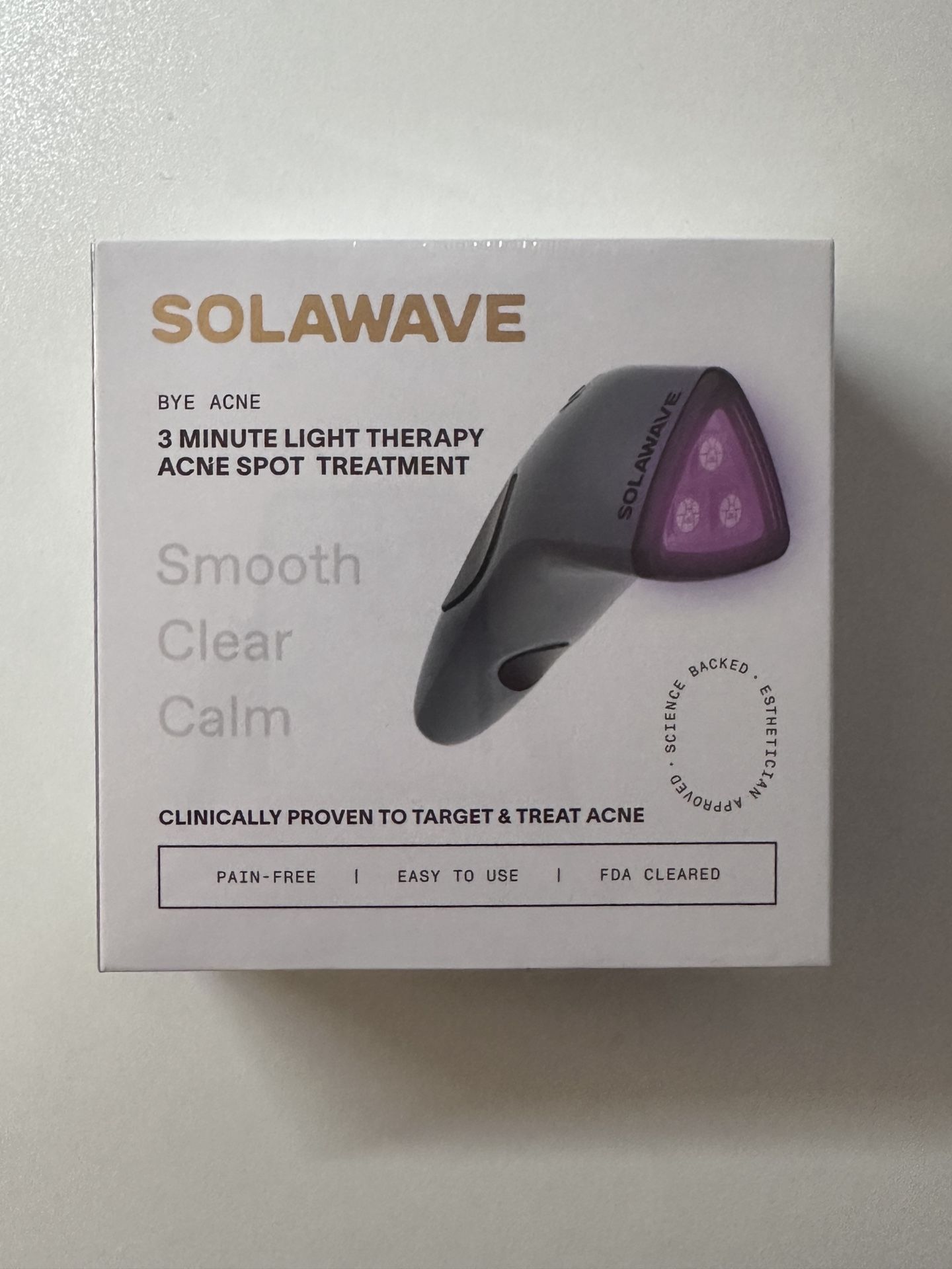 SEALED Solawave Bye Acne 3-Minute Pimple Spot Treatment