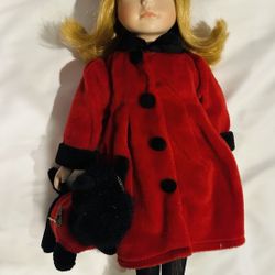 AVON Winter Holiday Porcelain Doll