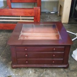 Ashley Coffee Table With 3 Drawers 40 Wide 40 Deep 24 Tall