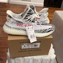 Zebra Yeezy Boost 350 V2 Size 9 Men 