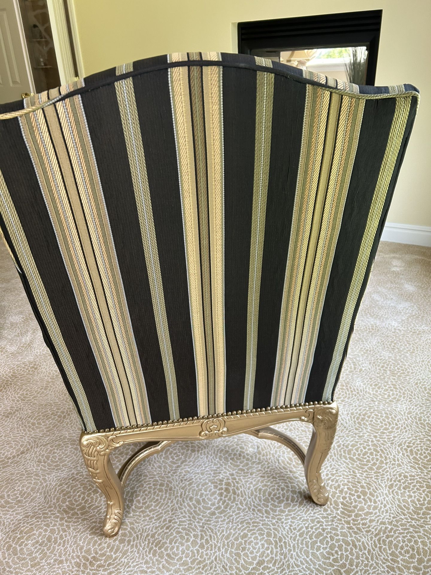 Set Of 2 Chairs 27 Inches Wide Seat Is 23 Inches Deep Seat Is 18 Inches Off The Floor Top Of Chair Is 42 Inches From The Floor