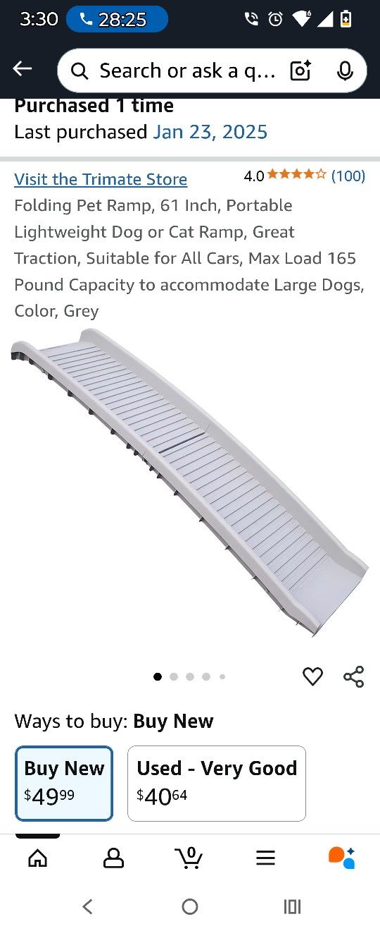 Brand New Pet Ramp