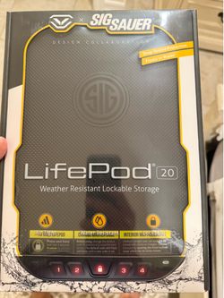 Vaultek Safe Sig Sauer Lifepod 2.0