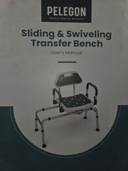 Sliding Swivel Shower Chair Transfer Bench