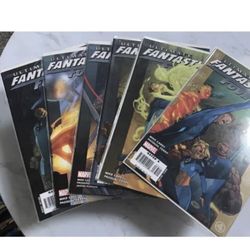 🔥6 RARE MARVEL COMICS 💎ULTIMATE FANTASTIC FOUR #33-38 -GOD WAR: PART 1-6!! 🔥