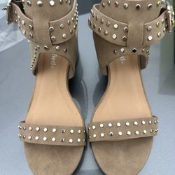 City Classified Heeled Sandals  (Brand New)