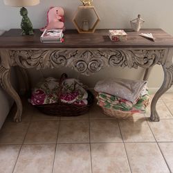 Vintage Entryway table