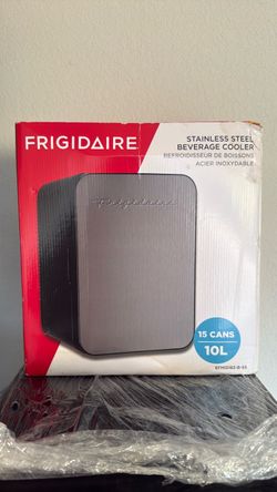 Frigidaire Stainless Steel Mini Beverage Cooler 10L