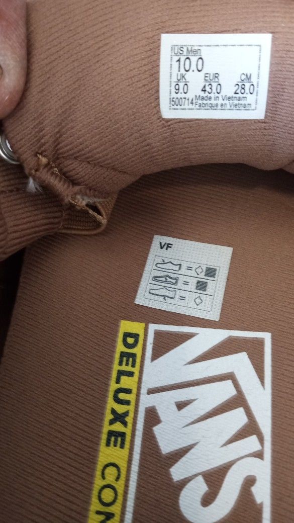 Vans Is Men 9 Color Brown