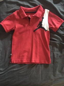 Boys Size 7 Air Jordan Polo Shirts