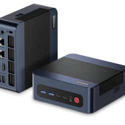 ☆ BOSGAME M4 Plus Oculink Mini Light Gaming PC, Ryzen 9 7940HS 11 Pro Mini Computers, 32GB DDR5, PCIe 4.0 x4 1TB SSD, Wi-Fi 6E AX210, Dual 2.5GbE LAN,