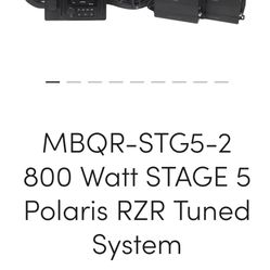 Polaris Rzr MB Quart  Sound System