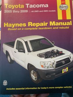 Tacoma Repair Manual