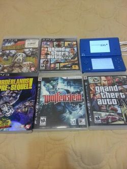 Games for PS3 & Nintendo DSi