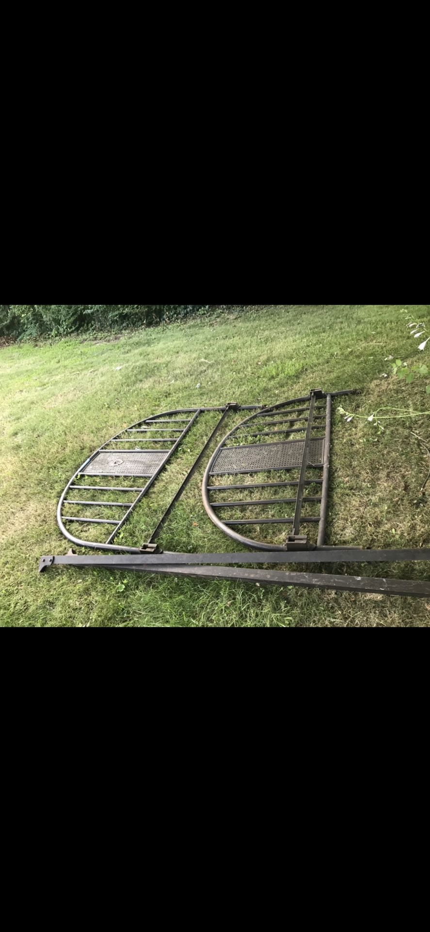 Antique Metal Bed From The 1800’s