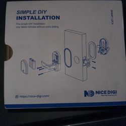 Smart Door Lock with Handle: Kevpad Door Lock for Front Door