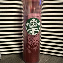 Starbucks Valentine 2022 Heart Tumbler
