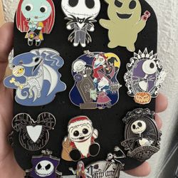 Disney The Nightmare Before Christmas Pin Lot