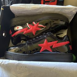 Bape A Bathing Ape Sta Low Shark